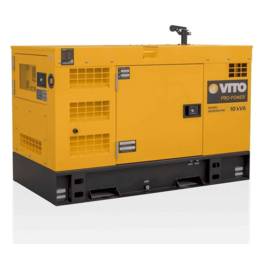 Groupe électrogène 10KVA 8,8KW Diesel Triphasé Monophasé AVR Démarrage Automatique Autonomie 13 H VITO