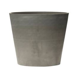 Pot de Fleur Gris 180L Diamètre 73cm H64.5cm - Jardinière Extérieure Balcon Terrasse Jardin ARTPLAST