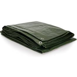 Bâche de protection 5 x 8 m Bâche étanche avec Oeillets Anti UV Bache polyvalente VITO