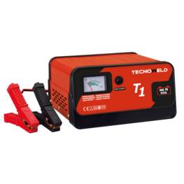 Chargeur de batterie TEC 1- 12V - Chargeur batterie voiture jusqu'à 40 Ah-Protection thermique et inversion de polarité