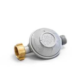 Détendeur 28 mbar gaz butane avec limiteur de débit.