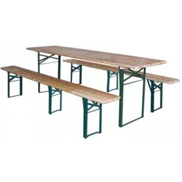 Table carrée pliante Blanche 61x61xH73cm Résine Camping Jardin