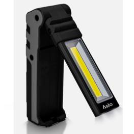 Lampe torche LED rechargeable POWER BANK ASLO 3,7V Super LED 2x3W 200 lumens Autonomie 4 heures