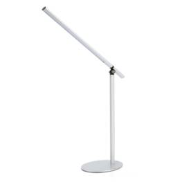 Lampe de bureau LED Argent ASLO 4W 3000K 422 x 400 x 180mm Blanc chaud