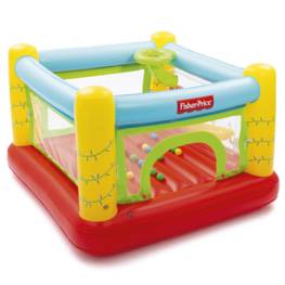 Château à balles gonflable pour enfants Fisher Price BESTWAY - 93542