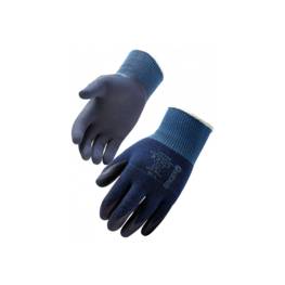 Gant Tactile Anti froid SINGER Taille 8 Spécial écrans Dos aéré Paume enduite nitrile souple poignet tricot