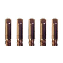 5 Tubes de contact 6 x 25 Ø 1 mm TECNOWELD