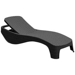 Chaise Longue Transat Alu Gris Dossier Réglable Bain De Soleil Jardin  Piscine Plage à Prix Carrefour