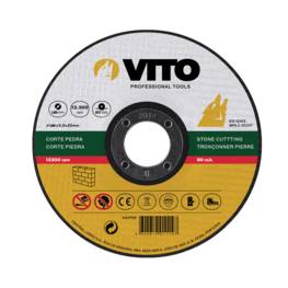 Disque à tronçonner la pierre Diamètre 180 mm Alésage 22 mm VITO