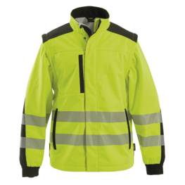 Veste Haute Visibilité EPI Taille S Modulable en Gilet Sans Manches Sécurité Chantier Homme Femme VITO