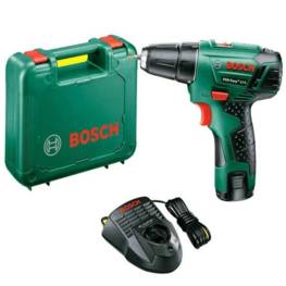 Perceuse Visseuse Bosch PSR Easy Li-2 (10,8 V) avec batterie 1.5 Ah au lithium 2 vitesses Mallette Bosch