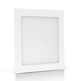 Panneau LED carré 120 x 120mm 6W 4000K blanc neutre ASLO