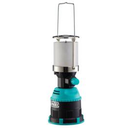 Lampe à gaz 450W piezo coque ABS pour cartouche gaz 190g Lanterne gaz camping INTEC