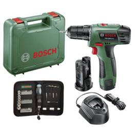 Perceuse Visseuse Bosch PSR EASY LI-2 (10.8V) batterie lithium 1.5 Ah + 38 Accessoires Mallette Bosch