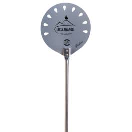 Pelle à pizza Ronde Inox Ø22cm Manche 1.50m Bellanapoli Qualité Professionnelle