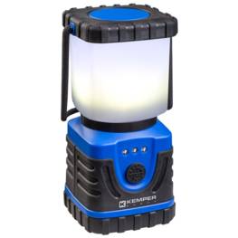 Lampe torche LED à piles KEMPER 30 Lumens Faisceau 80 m IP54 Camping Pêche Maison