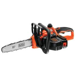 Tronçonneuse Black+Decker batterie Lithium 18V 2.0 Ah GKC1825L20 Lame 25 cm