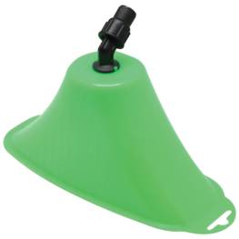 Cloche de désherbage pour pulvérisateur raccord rapide 2.5 bar Angle 110° Débit 0.73L/min Petit modèle IRIS GARDEN