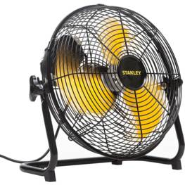 Ventilateur de sol 60W Ø 30 cm Stanley Moteur 3 vitesses Orientable Débit d'air 2600m³/h