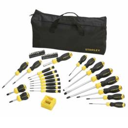 Kit outils tournevis de 42 pièces + Sac bandoulière STHT0-62113 Stanley