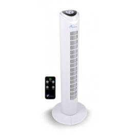 INTEC Ventilateur Colonne 2en1 Silencieux Télécommande Purificateur  Minuterie 3 vitesses pas cher 