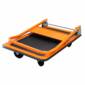 Chariot de manutention pliable avec plateau 62x48 cm Charge 150 kg BRIXO