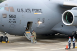 C-17首降台灣 學者：展現美軍緊急運輸能力