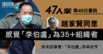 47人案｜趙家賢稱有感吳政亨為組織者　指戴耀廷宣布「休息」後未棄否決預算案