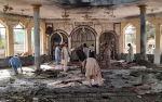 恐怖自殺炸彈攻擊阿富汗　逾百穆斯林死傷清真寺內