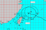 卡努暴風圈觸陸又脫陸　「17縣市豪大雨特報」明天凌晨風雨恐最大