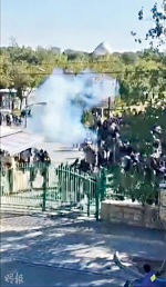 伊朗頭巾示威未息 警催淚彈驅散大學集會