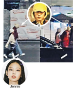 Jennie防彈V巴黎拍拖 事務所：不知道