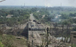 斷橋圍城？！北頓涅茨克返烏最後一座橋遭俄炸毀 烏軍無援、災民無退路
