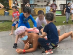 Kwun Tong musical fountain reopens after bath stunt