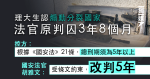 理大生認煽動分裂國家原判囚3年多 控方指刑期與條文不符 官改判5年