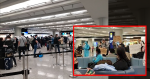 【強制檢疫】內地旅客滯留機場禁區高呼「回深圳！」　據報入境處安排專車送走