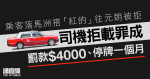 乘客落馬洲搭「紅的」往元朗被拒　司機拒載罪成罰款4000元、停牌一個月