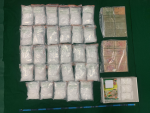 Customs seize meth and heroin worth HK$16 million