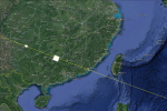媒體報導中國衛星根本沒有飛越台灣上空　只有經過西南空域