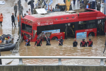 【有片】南韓連日暴雨已致36死　淹水地下車道至少9人罹難