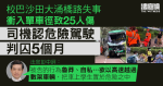 校巴 2021 年沙田大涌橋路失事衝入單車徑　司機認危駕判囚 5 月　官斥魯莽、自私