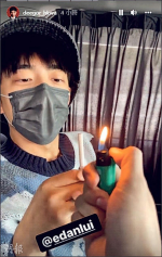 呂爵安25歲生日叫Dee哥戒煙 古巨基送「E先生」蛋糕祝賀