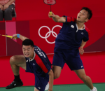 王齊麟李洋晉4強 台灣奧運羽球寫歷史