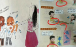 中國怎麼了？兒童繪本教舔漂亮姊姊嚐味道 小學教材男童「沒穿褲」