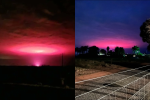 世界末日？澳洲小鎮驚現粉紅色天空　原因竟和大麻有關