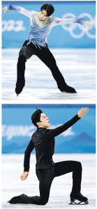 羽生結弦失誤 陳巍短節目破世績