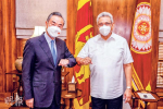 斯里蘭卡總統晤王毅 要求債務重組