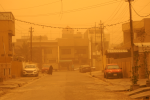 沙塵暴再襲伊拉克　機場關閉數十人住院