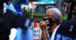 【刀插警員】事發一週仍有警包圍Sogo 王婆婆持白花默站：香港人一個都不能少