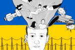【端漫畫】烏克蘭的線上生活：看俄羅斯新聞的媽媽說，我們很快就會被拯救